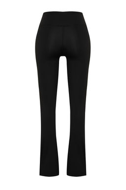 Siyah Scuba/Dalg?c Kumas Rahat Kesim Ispanyol Paca Orme Spor Esofman Alt? THMSS24EA00000