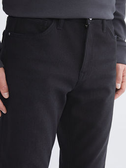 779 Regular Fit ??i Polarl? K??l?k Erkek Jean Pantolon