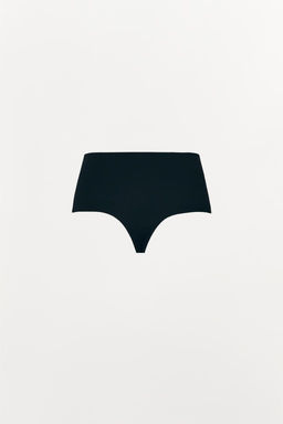 HIGH-WAIST BODY SHAPE POLYAMIDE THONG - Zara фото 9