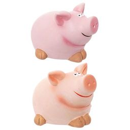Фигурка декоративная Свинка, L5,7 W5 H4см, 2в