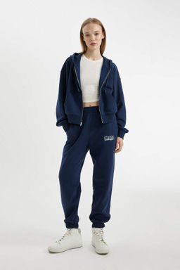 Толстовка Cool Standard Fit с капюшоном на молнии - Defacto фото 2