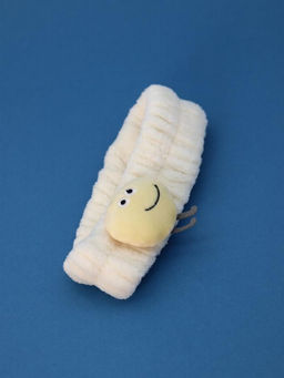 Повязка на голову "Smiley", white