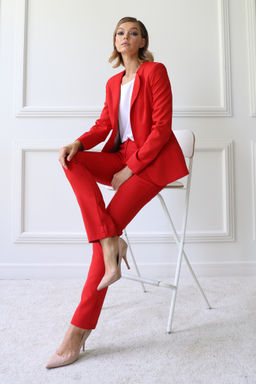 Брюки зауженные