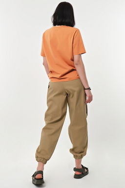 Футболка базовая трикотажная оверсайз из хлопка - Fly фото 30