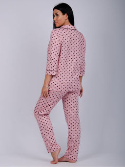 Пижама " Классика" горох, трикотаж