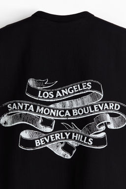 Camiseta sin mangas con motivo estampado Loose Fit - H&m фото 6