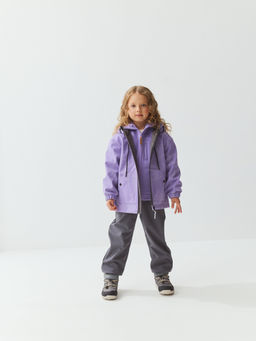 Куртка Softshell демисезонная Лаванда - Bungly фото 7