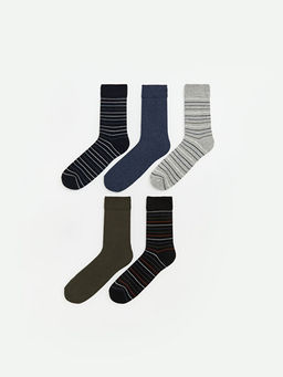 ?izgili Erkek Soket ?orap 5li