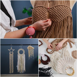 Шнур для вязания без сердечника 70% хлопок, 30% полиэстер ширина 3 мм 100 м/160±10 г (104)