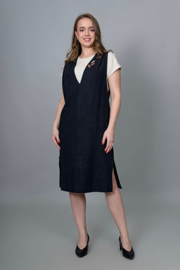 Платье- сарафан 100% крапива