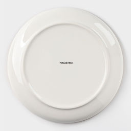 Тарелка фарфоровая пирожковая Magistro «Церера», d=18 см, цвет белый