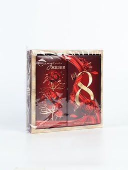 Подарочный набор 8 марта, чай (50 г), молочный шоколад (70 г) - Фабрика счастья фото 2