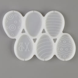 Молд силиконовый Яйца 13 х 10,5 х 0,7 см