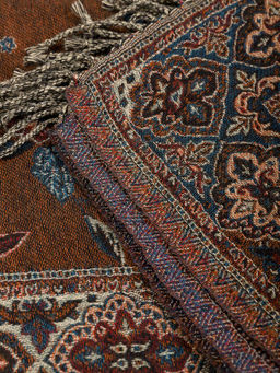 Плед (новозеландская шерсть)150х210см №ТкП-1003/56 - Ганг фото 3