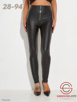 Женские лосины кожаные - Bruno фото 3