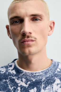 CHAMPION ® X ZARA AMERICAN FOOTBALL PRINT T-SHIRT  фото 6