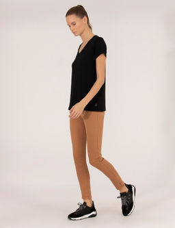 Siyah Comfort Fit V Yaka Basic Ti__rt - Pierre cardin фото 3