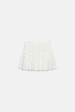 FALDA PANTAL?N ROM?NTICA ENTREDOSES / Crudo - Zara фото 6
