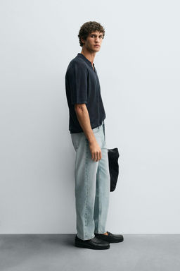 REGULAR STRAIGHT-LEG JEANS - Zara фото 14