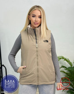 Жилетка двухсторонняя женская
