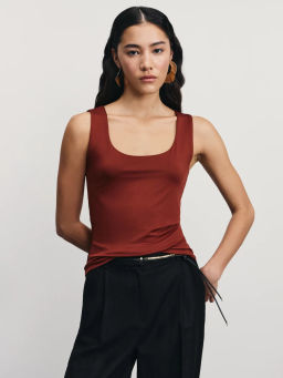 Базовый топ с широкими бретелями / Zarina