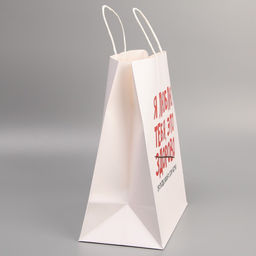 Пакет подарочный крафтовый Писец здорово, 28 32 15 см - Дарите счастье фото 9