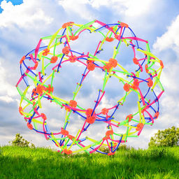 Запускалка (мяч) -трансформер "Галактика"