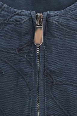 EMBROIDERED BOMBER JACKET - Zara фото 8