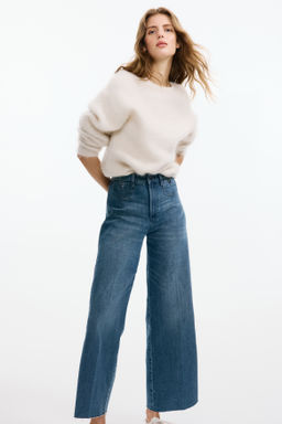 Wide High Waist Ankle Jeans - H&m фото 10