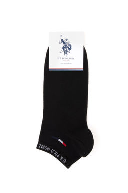 Мужские черные носки-сапожки Неожиданная скидка в корзине - U.s. polo assn фото 4