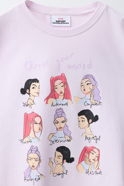 6-14 A?OS/ PIJAMA KPOP DEMON HUNTERS NETFLIX  / Malva - Zara фото 6