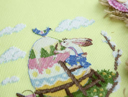 Klart набор для вышивания 8-418 Пасхальное яйцо 19.5 х 18.5 см