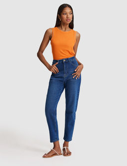 Turuncu Slim Fit _rme Bluz