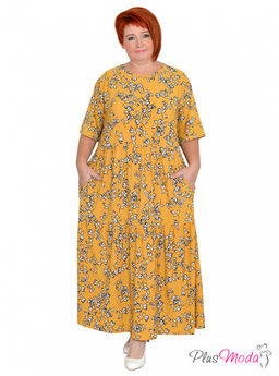 Платье Модель №1117 размеры 44-84 - Plusmoda фото 7