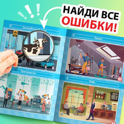 Книга Найди и покажи. Где ошибка?, 7+ - Буква-ленд фото 4