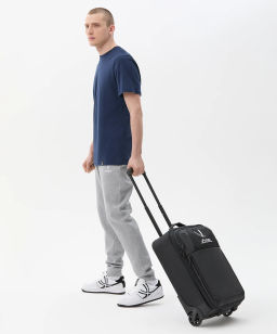 Чемодан JOGEL PREMIER Team Trolley S, черный фото 13