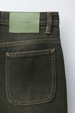 DISTRESSED-EFFECT BALLOON JEANS - Zara фото 4