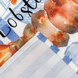 Полотенце Этель Морское 40х73 см, 100% хлопок, саржа 190 гр/м2  фото 4