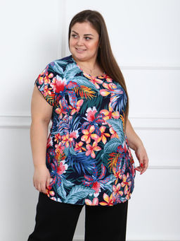 IV-CAPRIZ Мэлон - туника голубой  фото 20