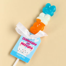 Леденец тройной Обнимашки для милашки, 15 г. МИКС - Simaland фото 2