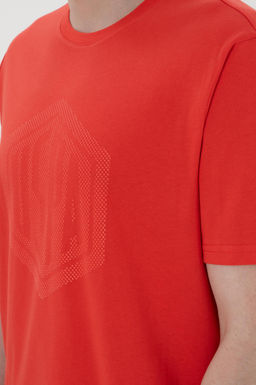 Erkek Regular Fit Bisiklet Yaka K_rm_z_ Ti__rt Sepette S_rpriz _ndirim - U.s. polo assn фото 7