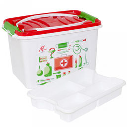 Контейнер-аптечка пластмассовый 22х31х20см (Россия)