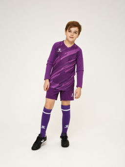 Детский комплект (лонгслив, шорты) KELME Long Sleeve Goalkeeper Suit Violet