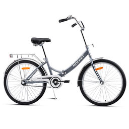 Велосипед 24" Rocket City Fold 24, цвет серый, размер 16"