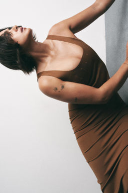 POLYAMIDE BLEND SHAPEWEAR DRESS - Zara фото 4