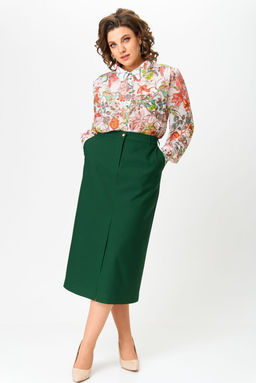 Костюм ANDINA CITY 9061-25 изумруд+мультиколор  фото 3