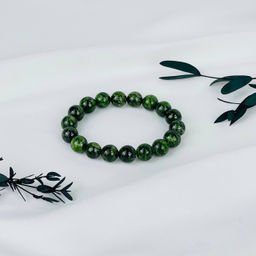 Браслет из Хромдиопсида 19 см