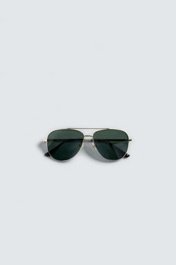 LIMITED EDITION AVIATOR SUNGLASSES - Zara фото 8