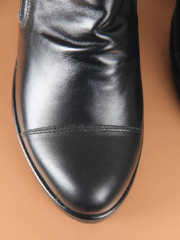 Ботинки 233.sandra черный/Шерсть