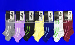 Цена за 10 пар. ЮстаТекс носки женские Спортивные 2с12 АССОРТИ